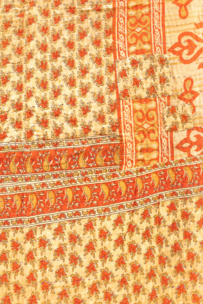 Tender Large Kantha Throw