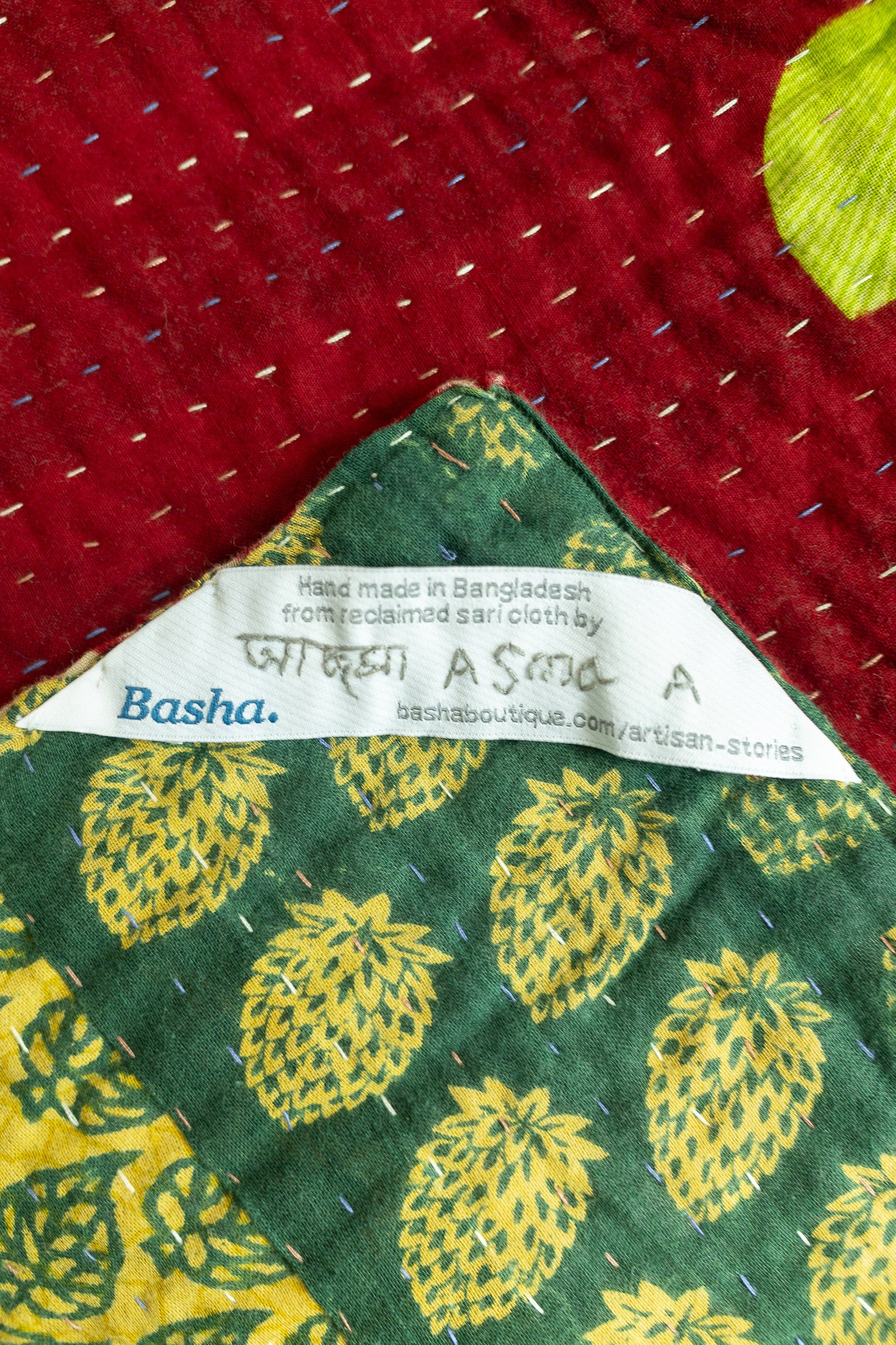 Tender Kantha Throw