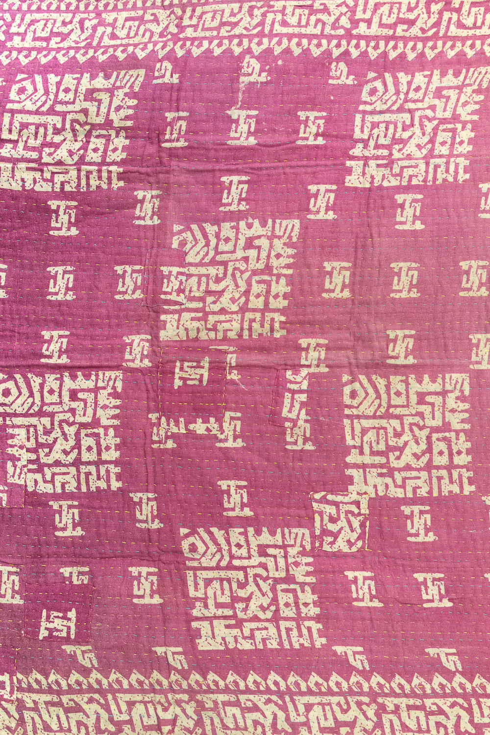 Tender No. 1 Kantha Baby Blanket