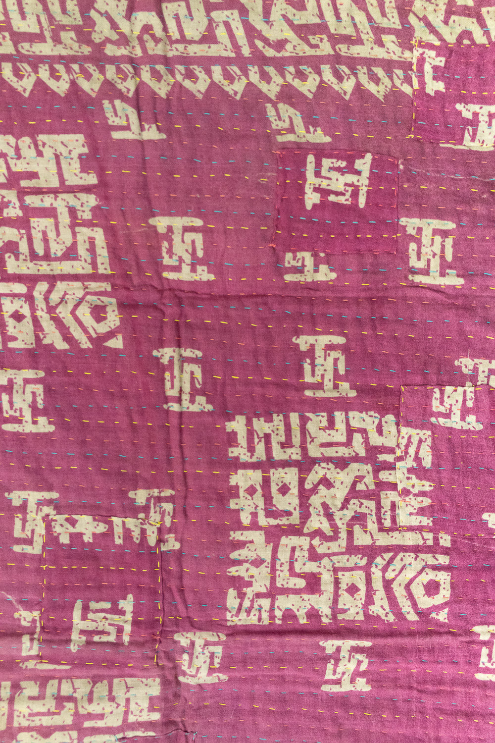 Tender No. 1 Kantha Baby Blanket