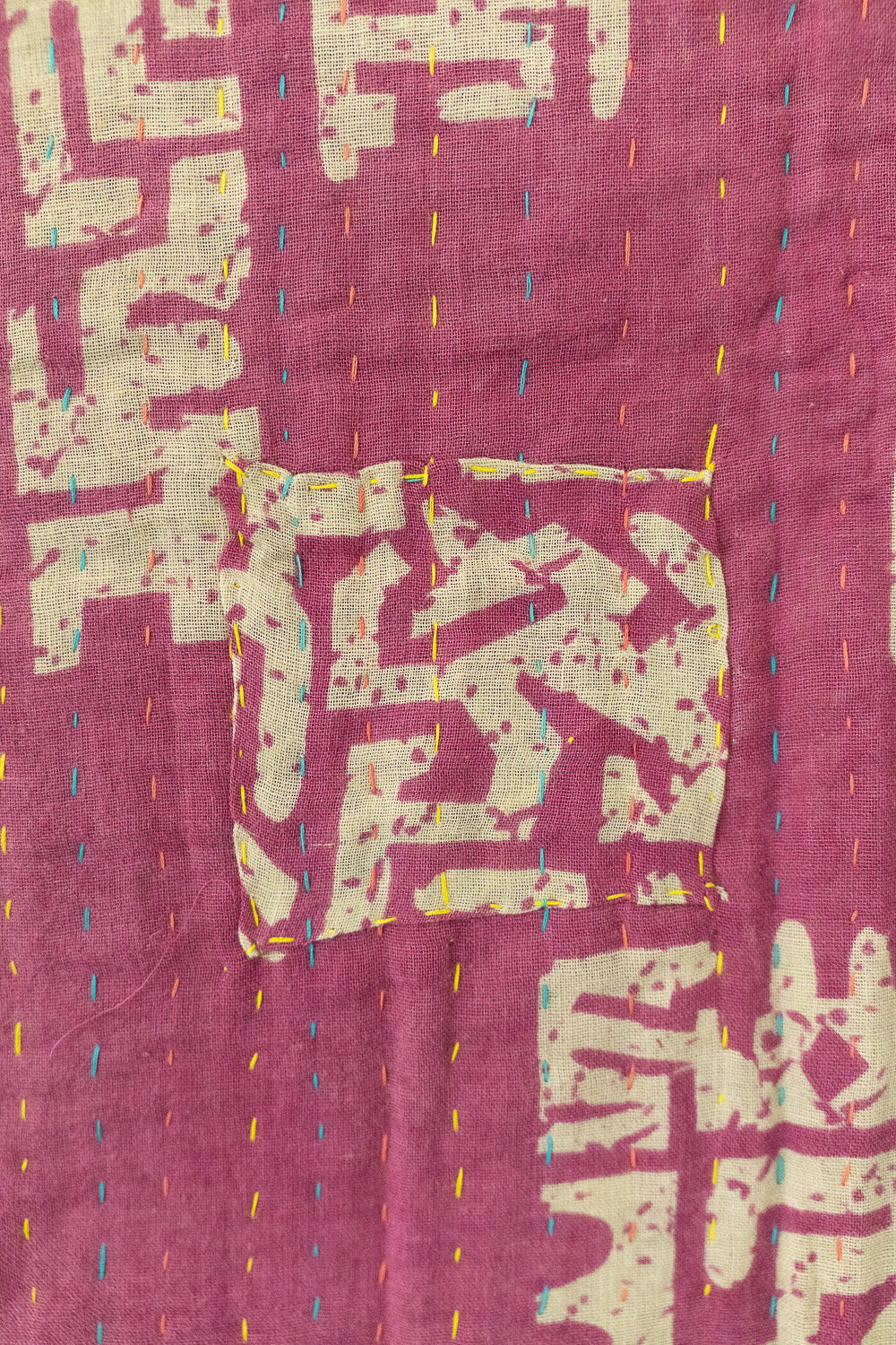 Tender No. 1 Kantha Baby Blanket