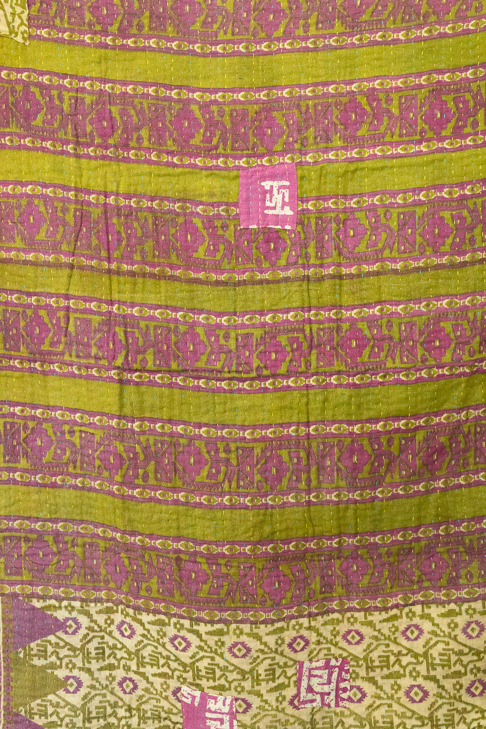 Tender No. 1 Kantha Baby Blanket