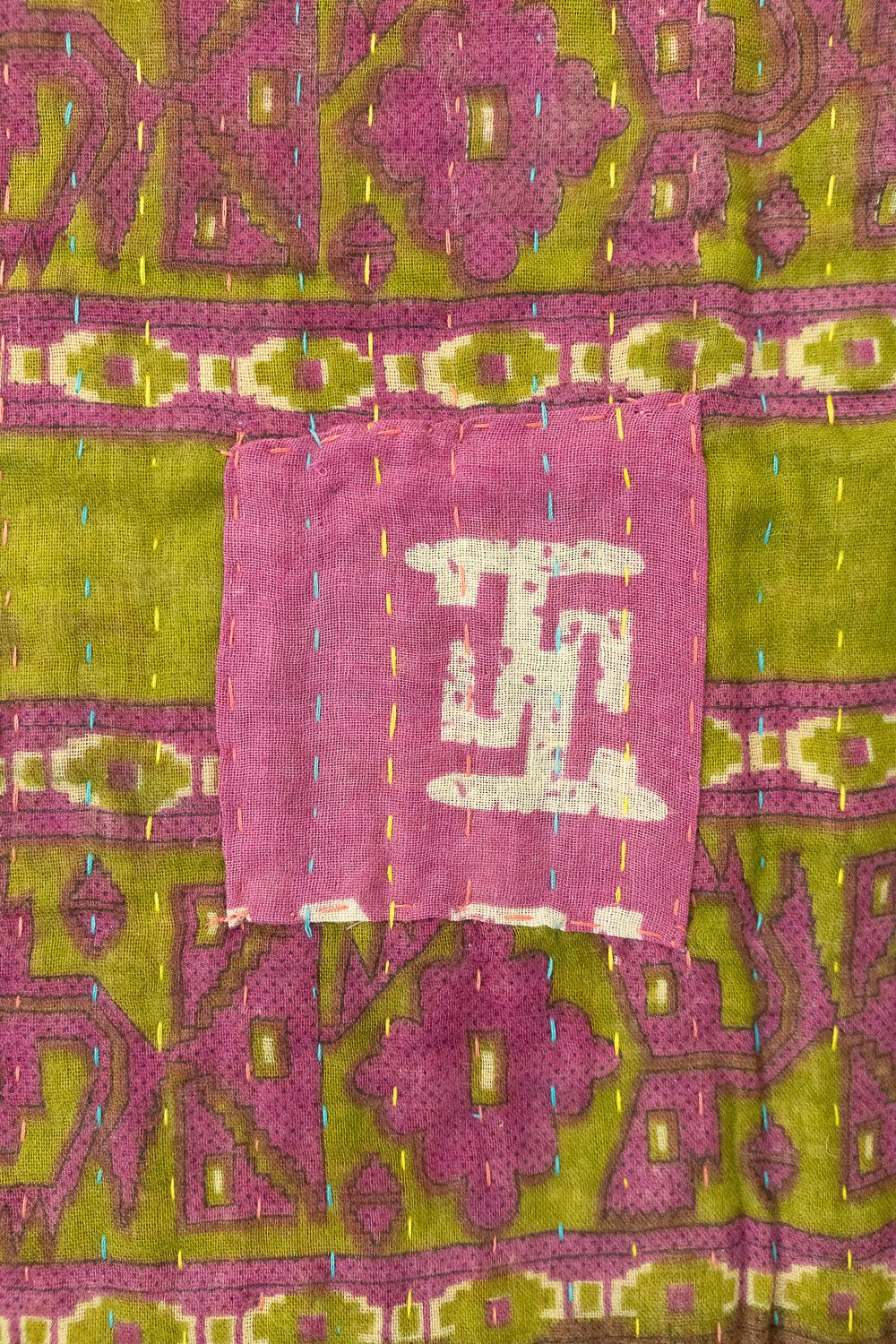 Tender No. 1 Kantha Baby Blanket