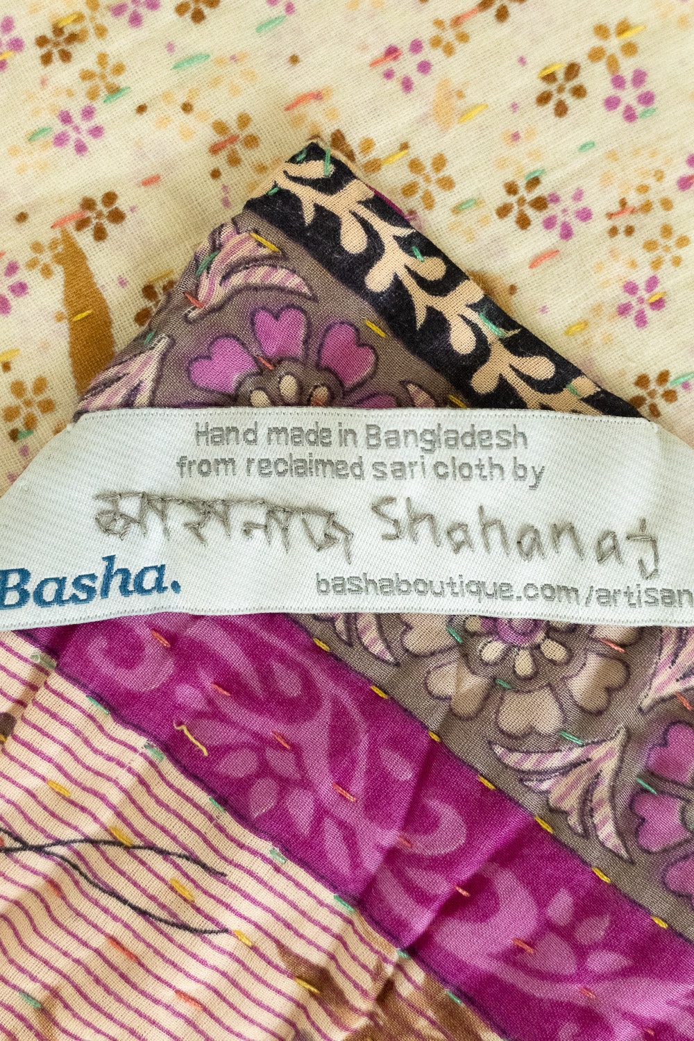 Tender No. 2 Kantha Baby Blanket