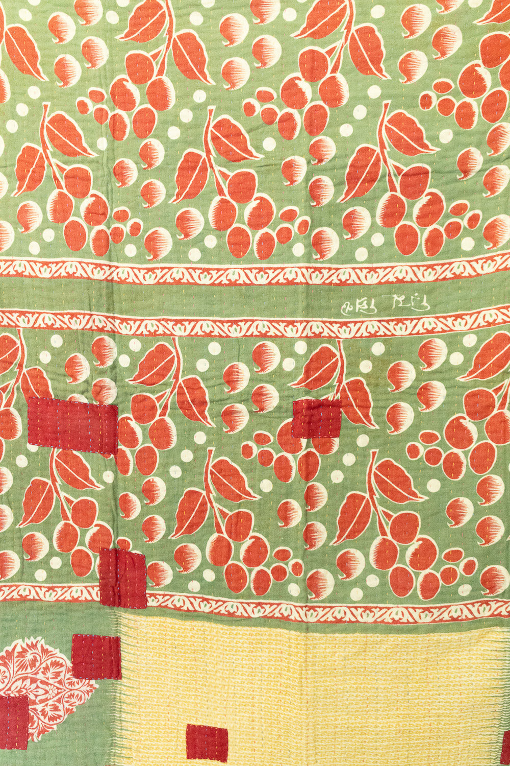 Tender No. 3 Kantha Baby Blanket