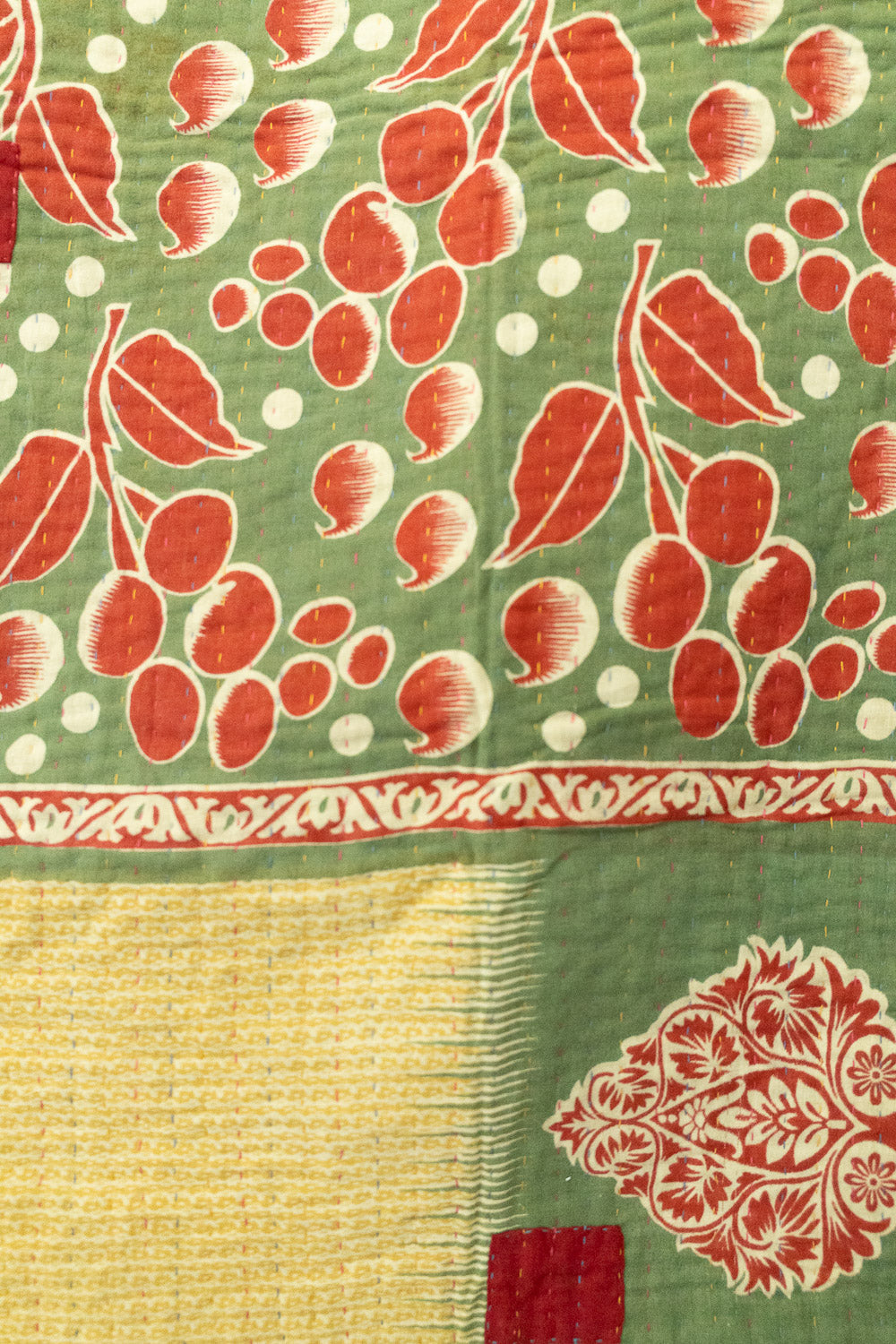 Tender No. 3 Kantha Baby Blanket