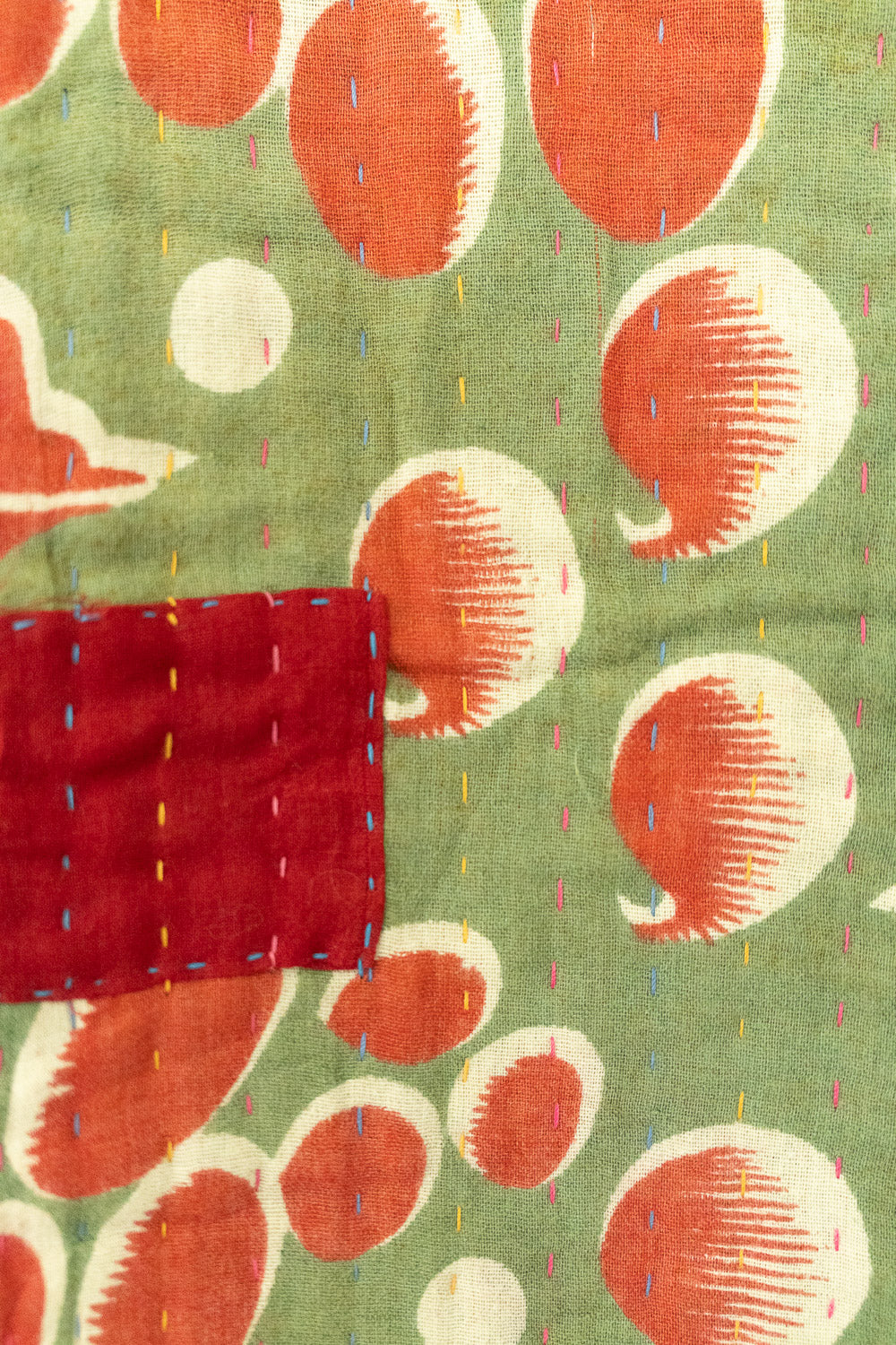 Tender No. 3 Kantha Baby Blanket