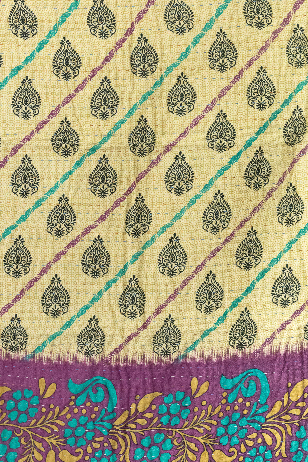 Tender No. 4 Kantha Baby Blanket