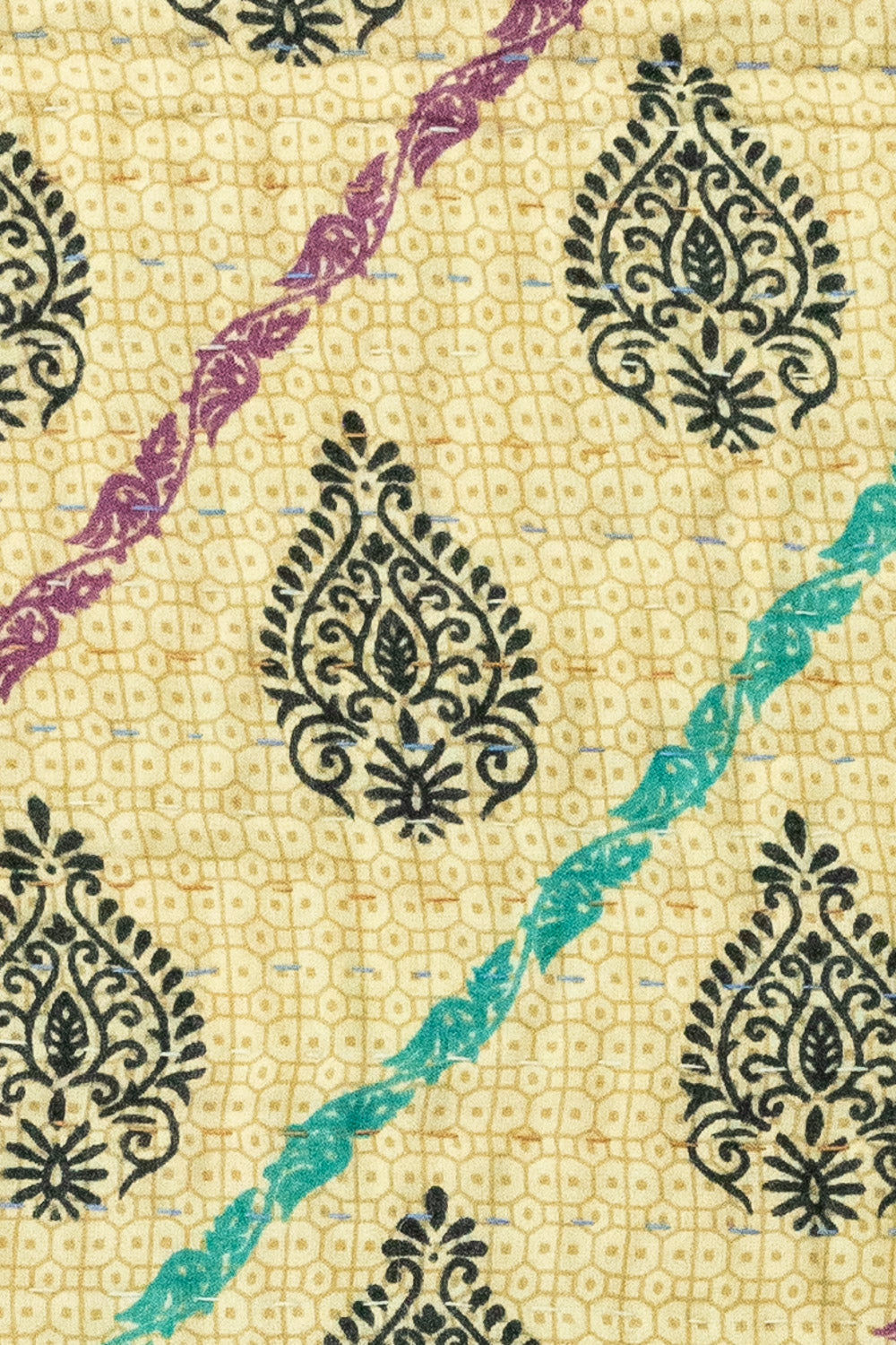 Tender No. 4 Kantha Baby Blanket