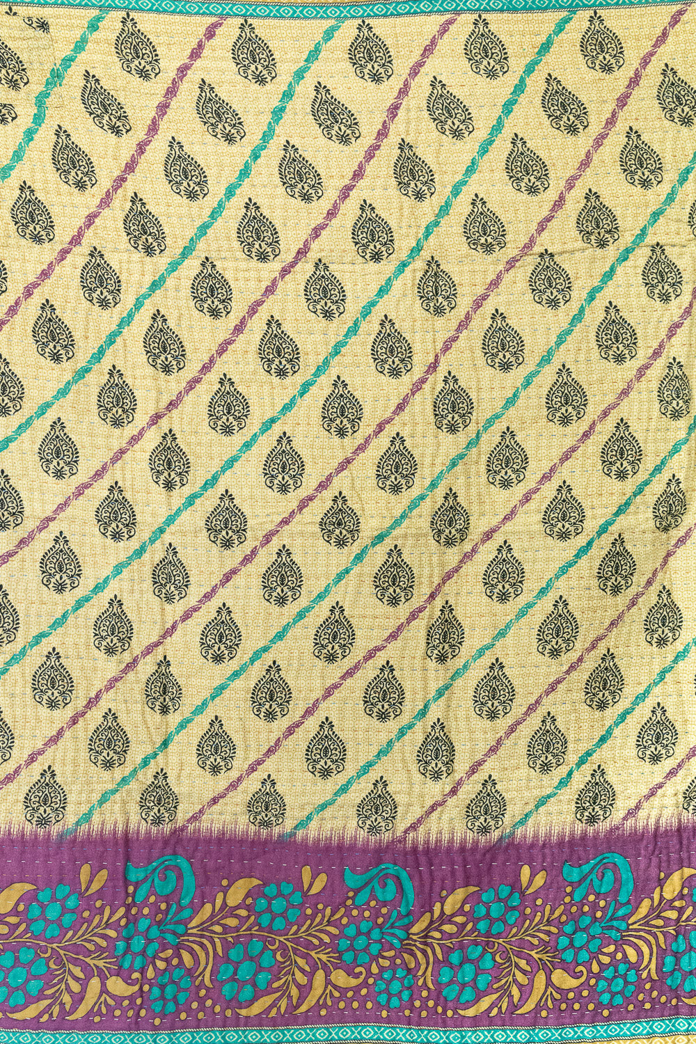 Tender No. 4 Kantha Baby Blanket