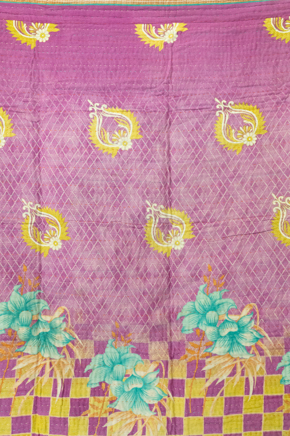 Tender No. 5 Kantha Baby Blanket
