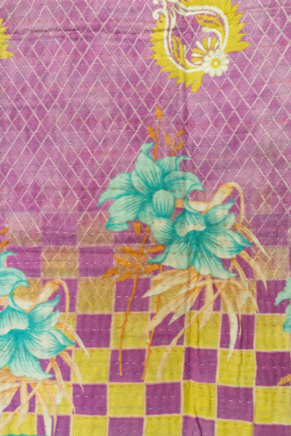 Tender No. 5 Kantha Baby Blanket