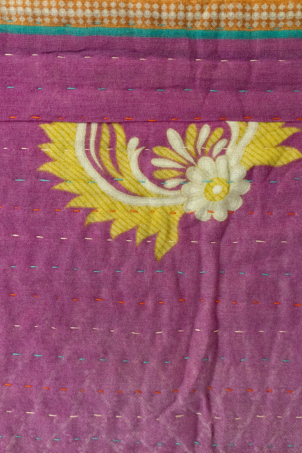 Tender No. 5 Kantha Baby Blanket