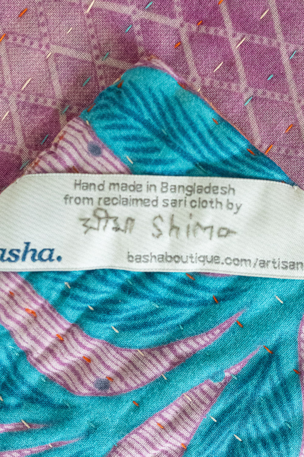 Tender No. 5 Kantha Baby Blanket