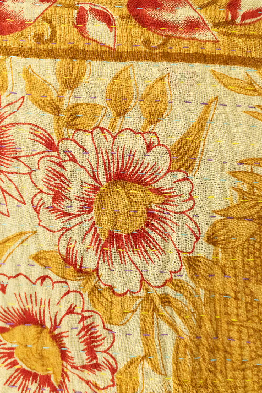 Tender No. 6 Kantha Baby Blanket