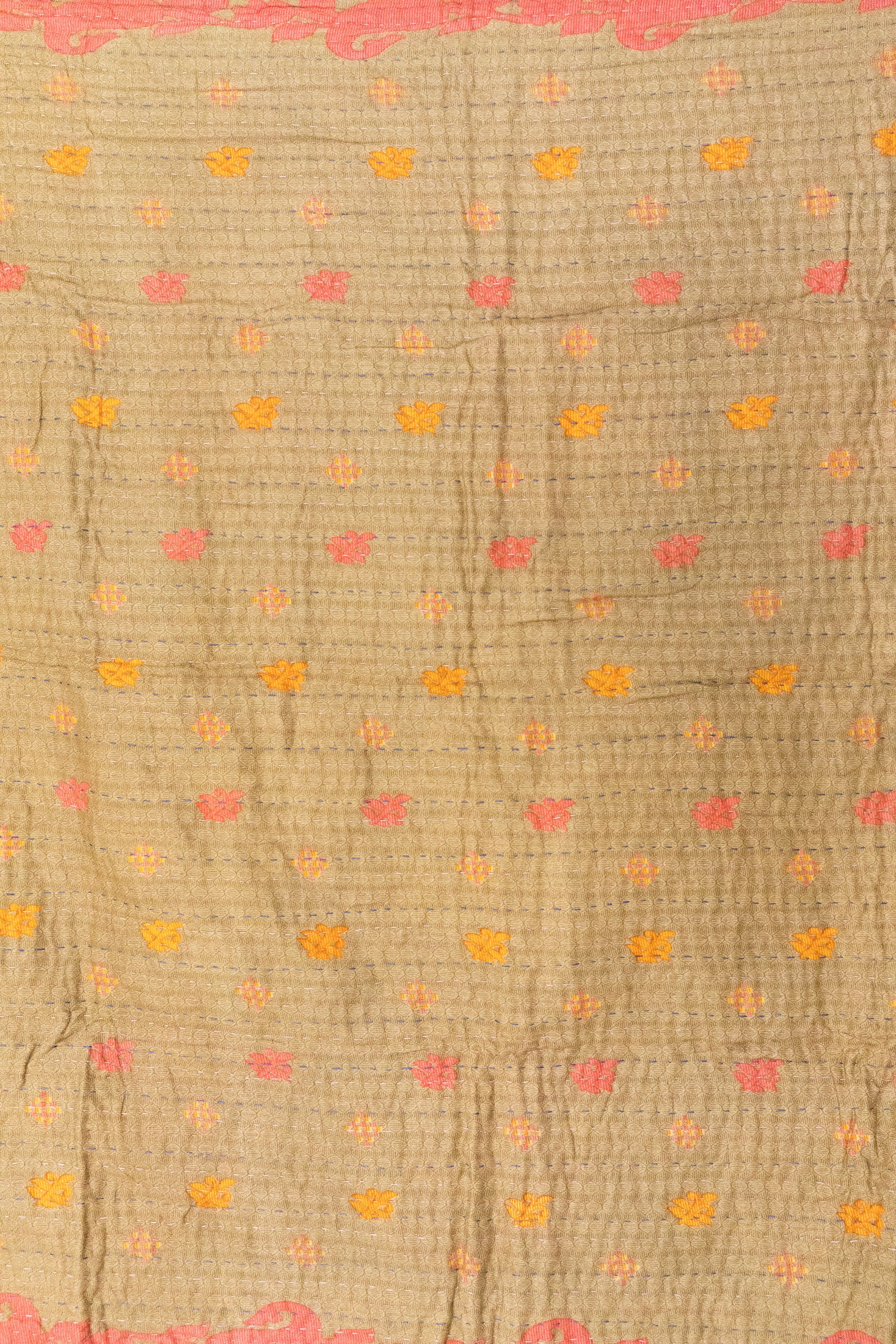 Tender No. 1 Mini Kantha Blanket