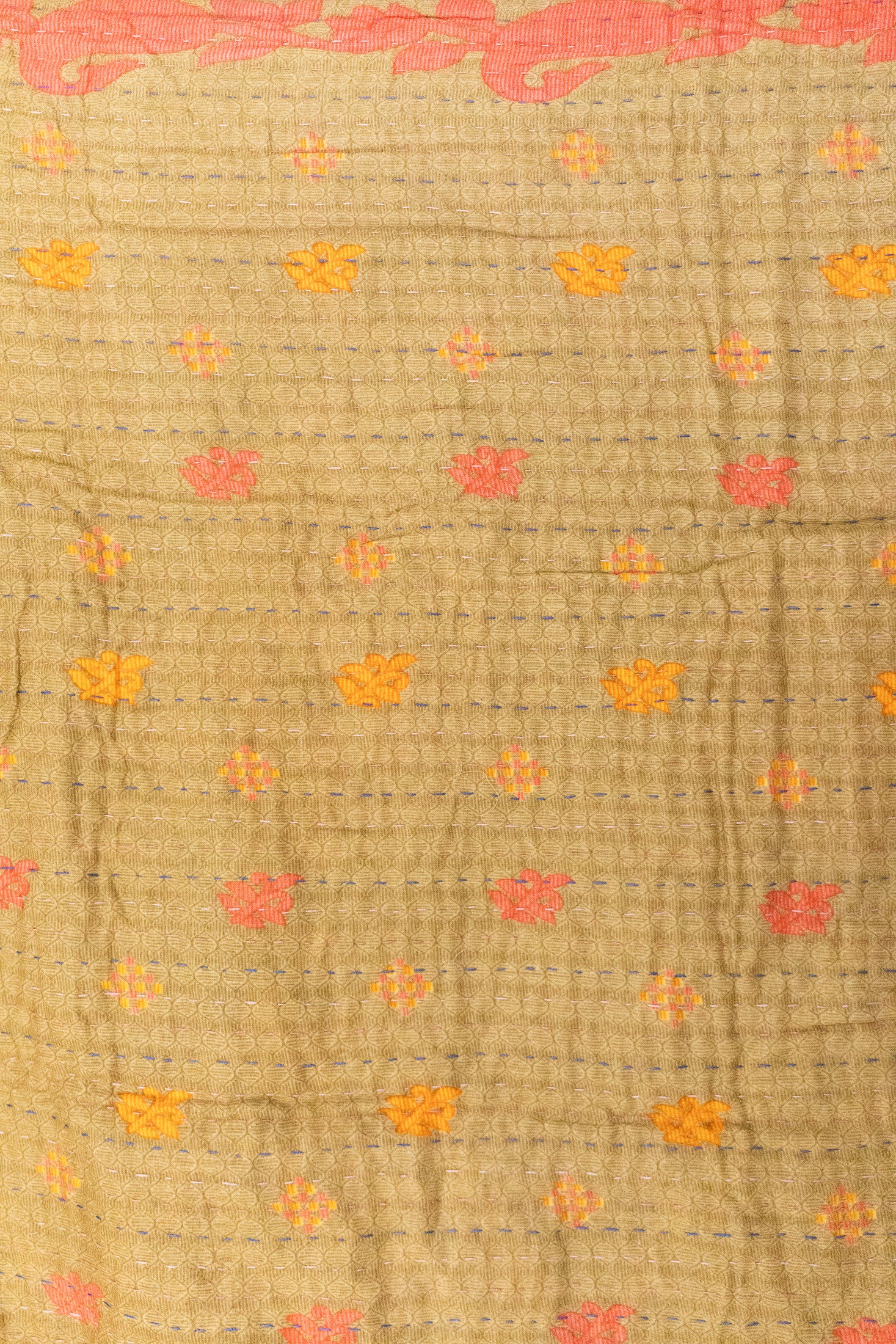 Tender No. 1 Mini Kantha Blanket