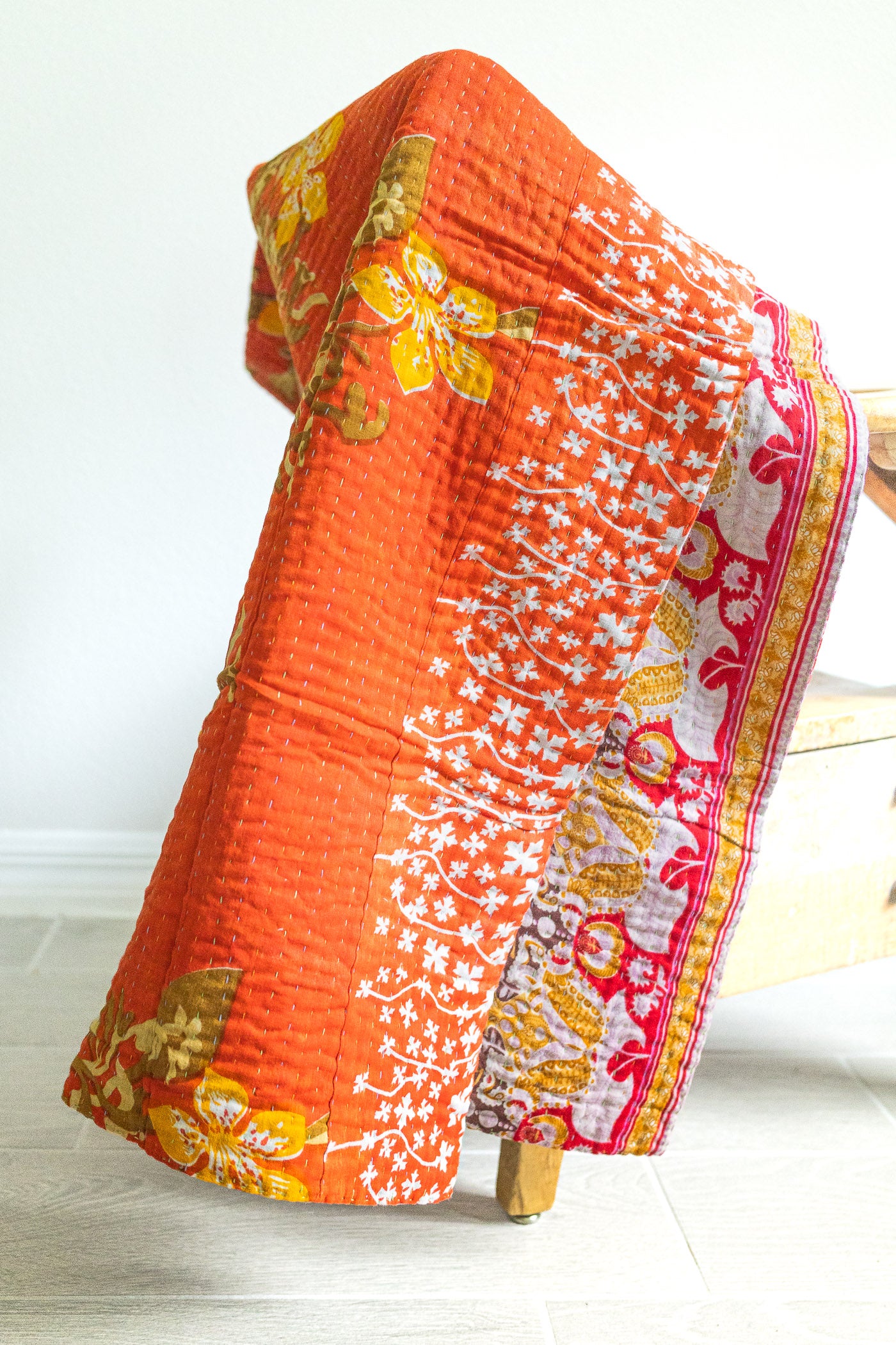 Tender No. 3 Mini Kantha Blanket