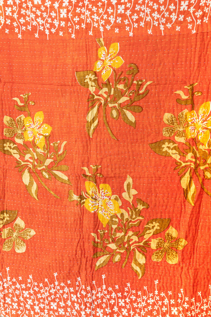 Tender No. 3 Mini Kantha Blanket