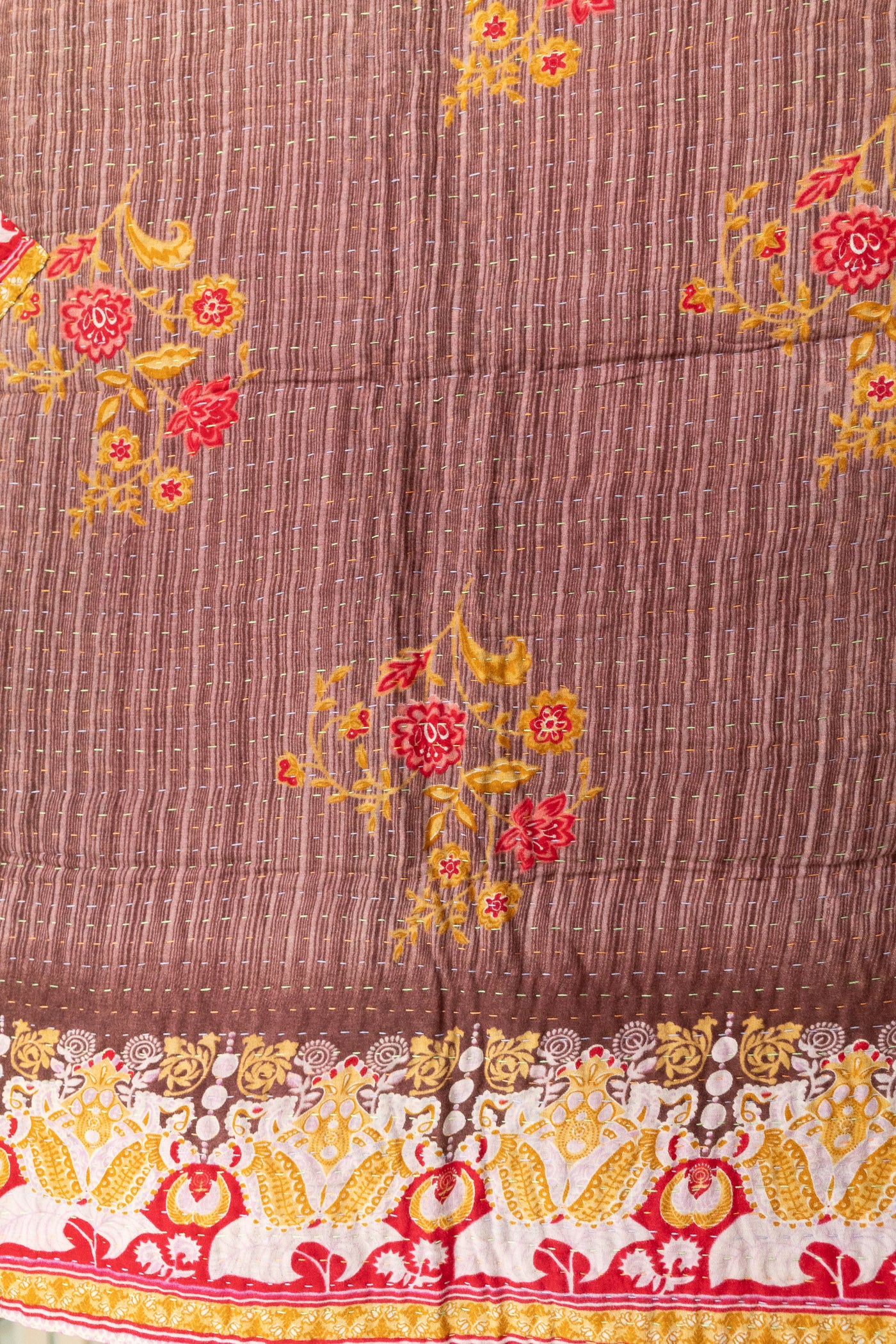 Tender No. 3 Mini Kantha Blanket