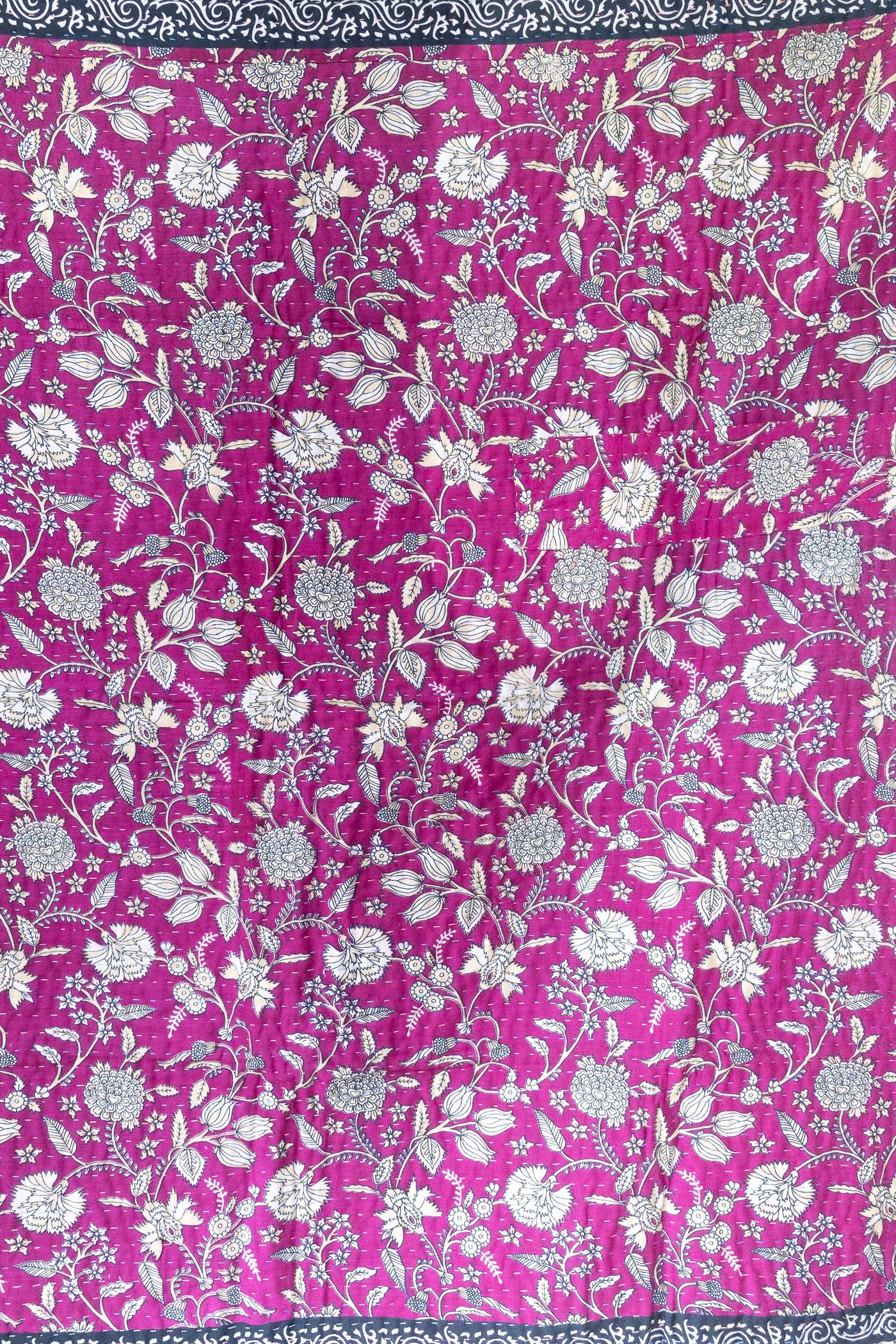 Tender No. 4 Mini Kantha Blanket