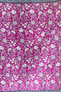 Tender No. 4 Mini Kantha Blanket