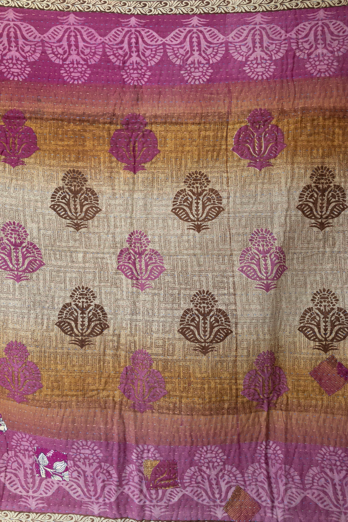 Tender No. 4 Mini Kantha Blanket