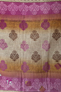Tender No. 4 Mini Kantha Blanket