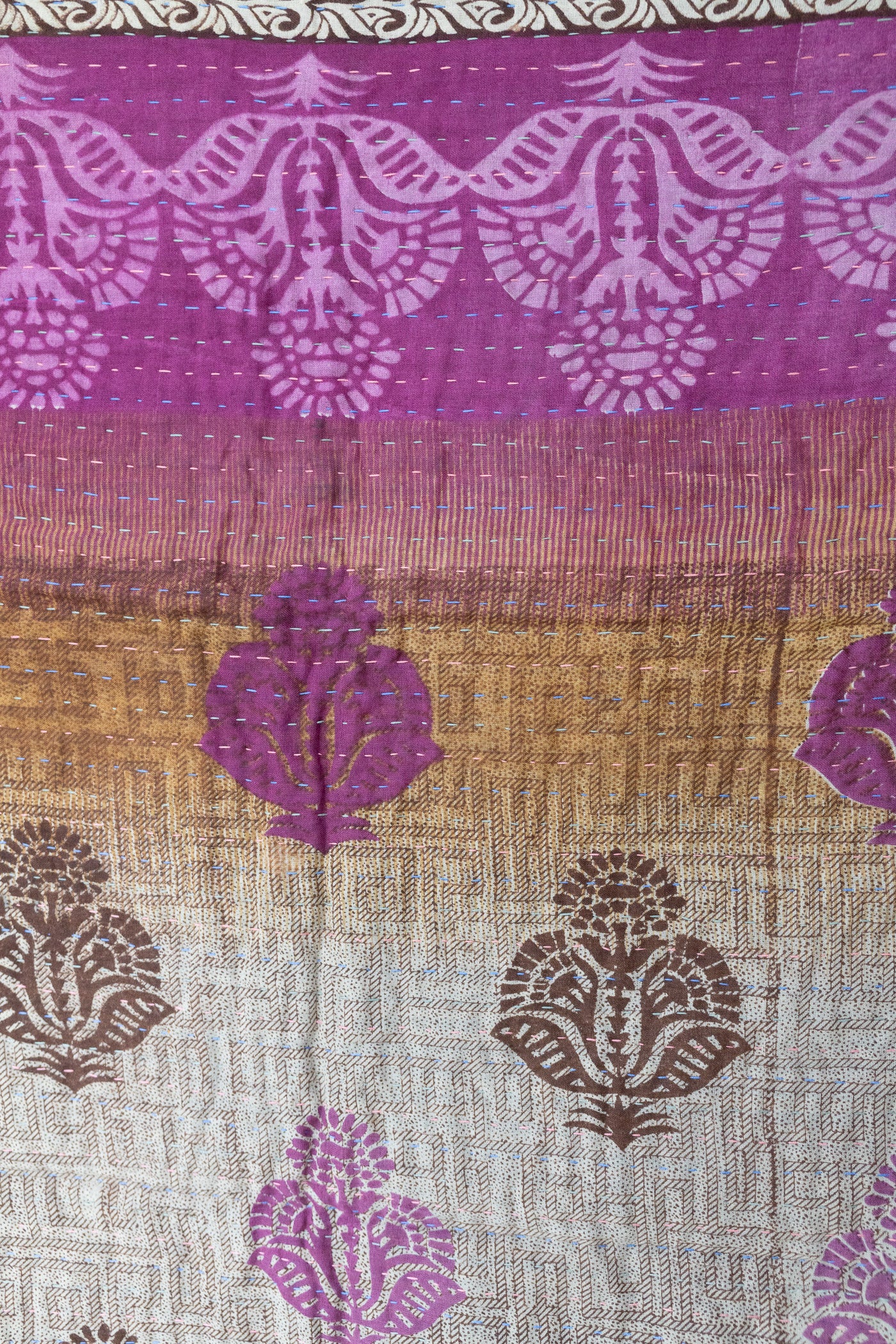 Tender No. 4 Mini Kantha Blanket
