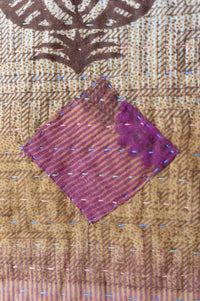 Tender No. 4 Mini Kantha Blanket
