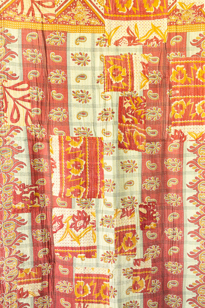 Thanksgiving Kantha Throw