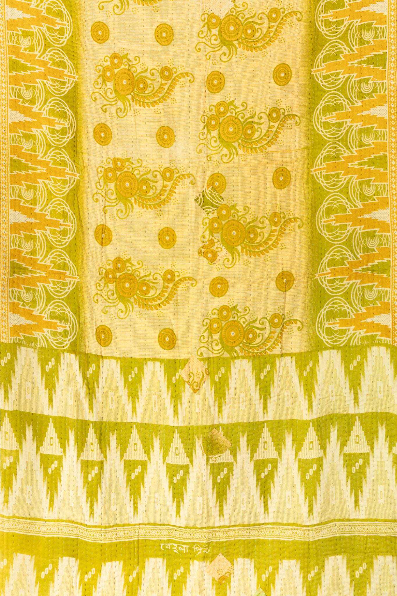 Thanksgiving Kantha Throw Blanket