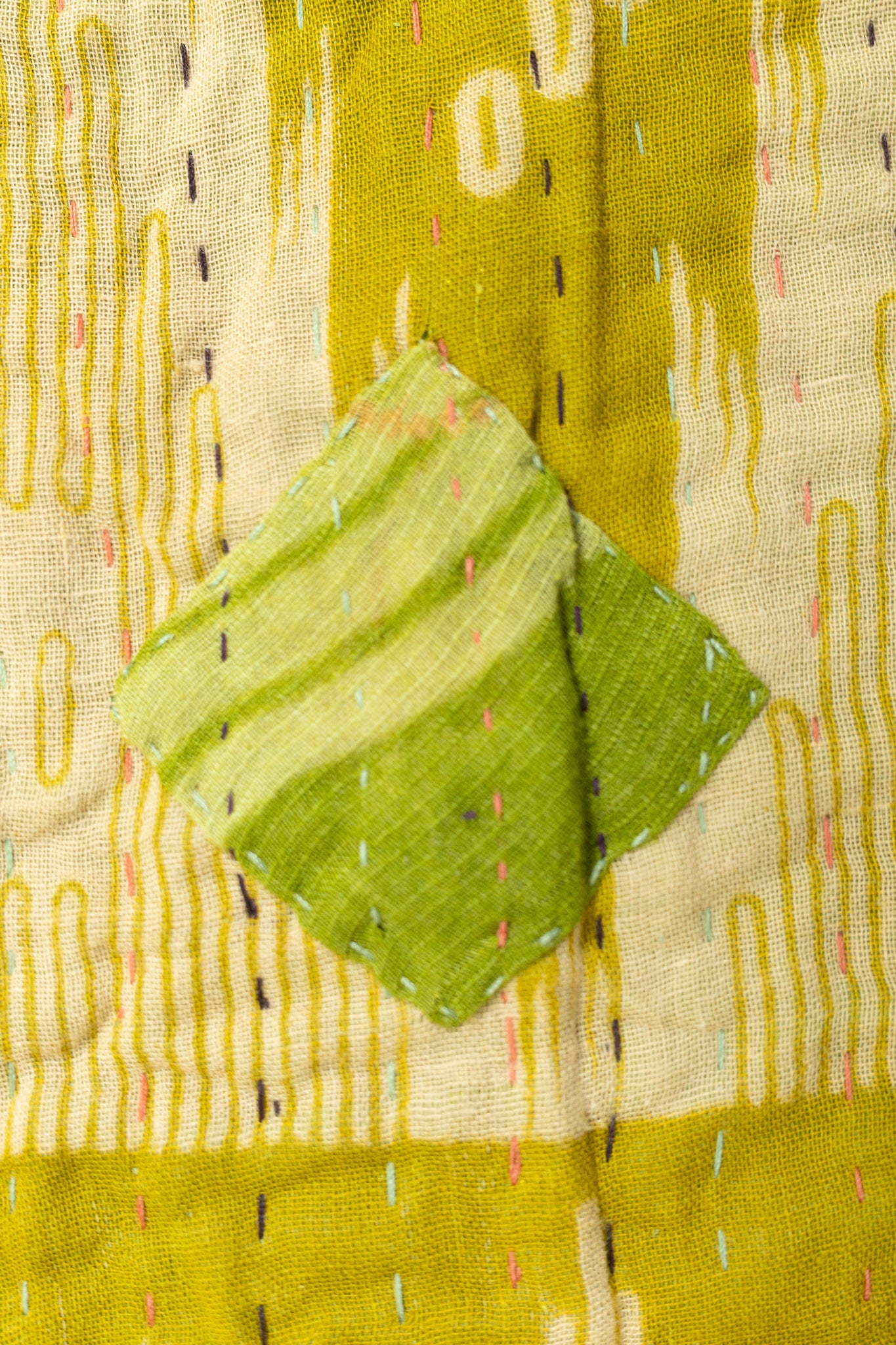 Thanksgiving Kantha Throw Blanket