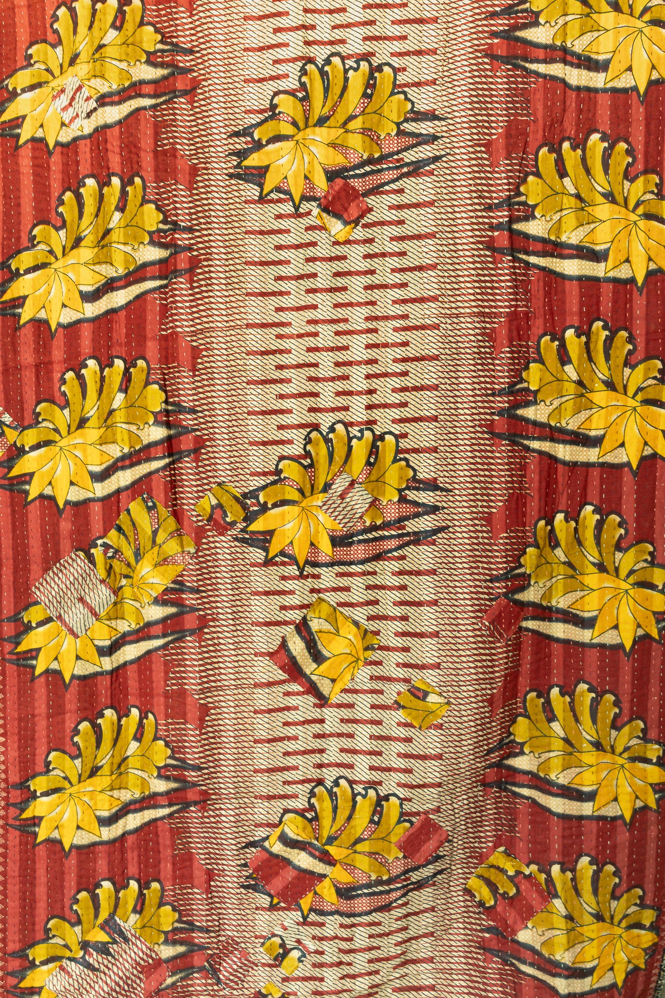 Thanksgiving Kantha Throw Blanket