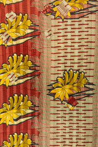 Thanksgiving Kantha Throw Blanket