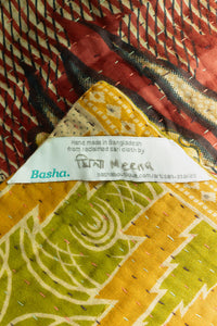 Thanksgiving Kantha Throw Blanket
