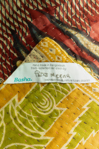 Thanksgiving Kantha Throw Blanket
