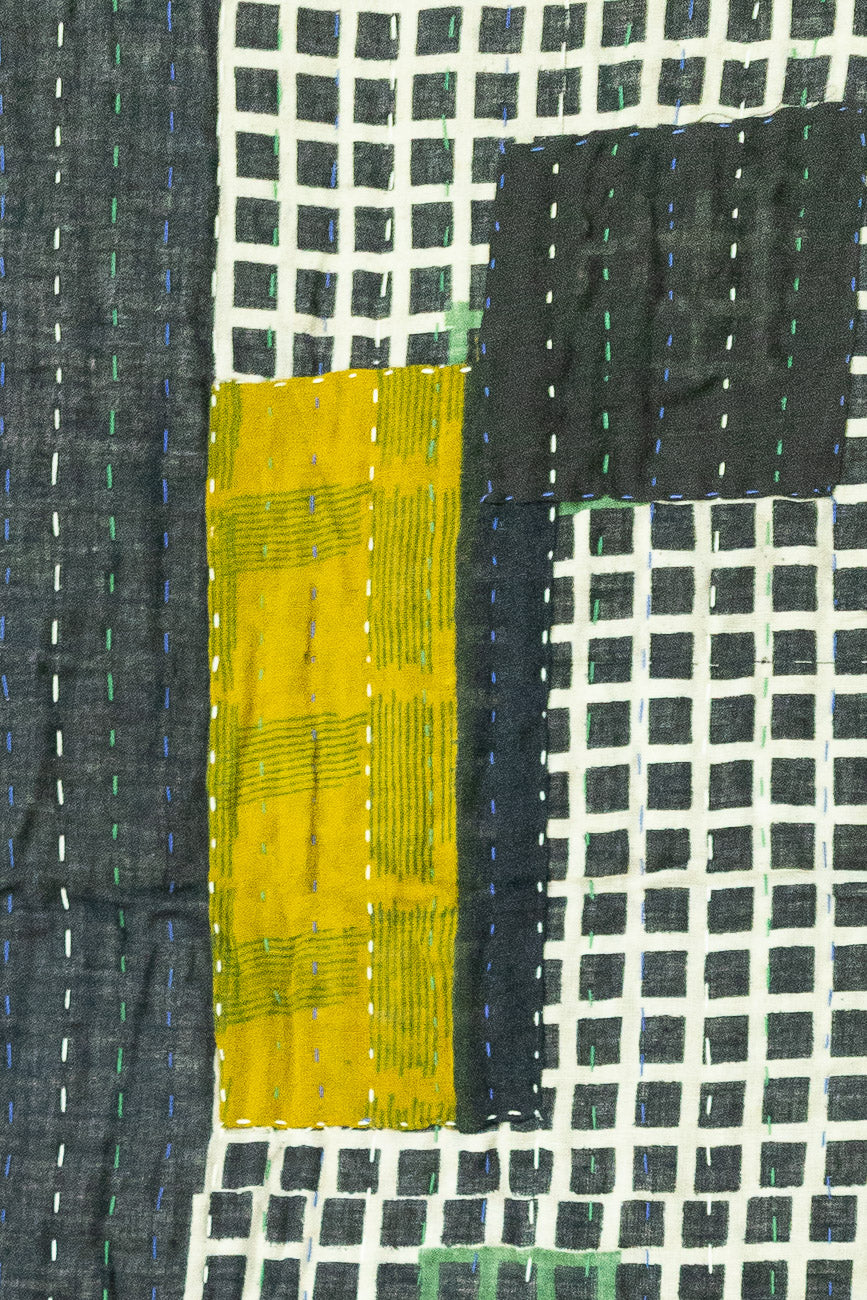 Thoughtful Kantha Throw