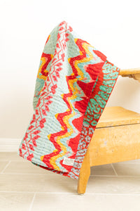 dignify Kantha Baby Blanket Quilt