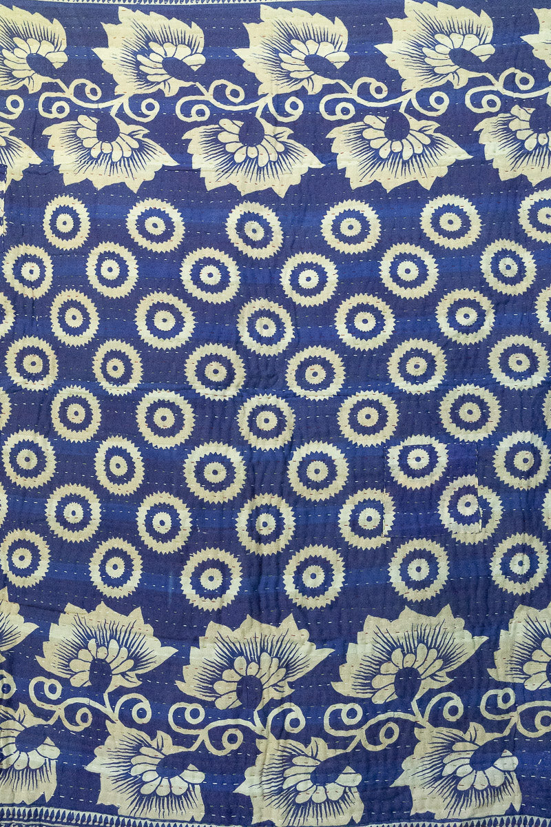 Tiny No. 1 Kantha Baby Blanket