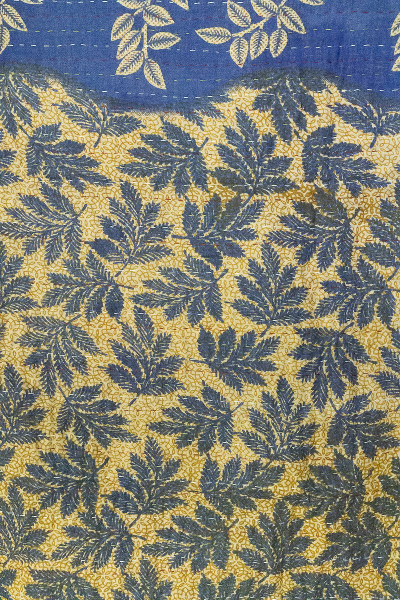 Tiny No. 1 Kantha Baby Blanket