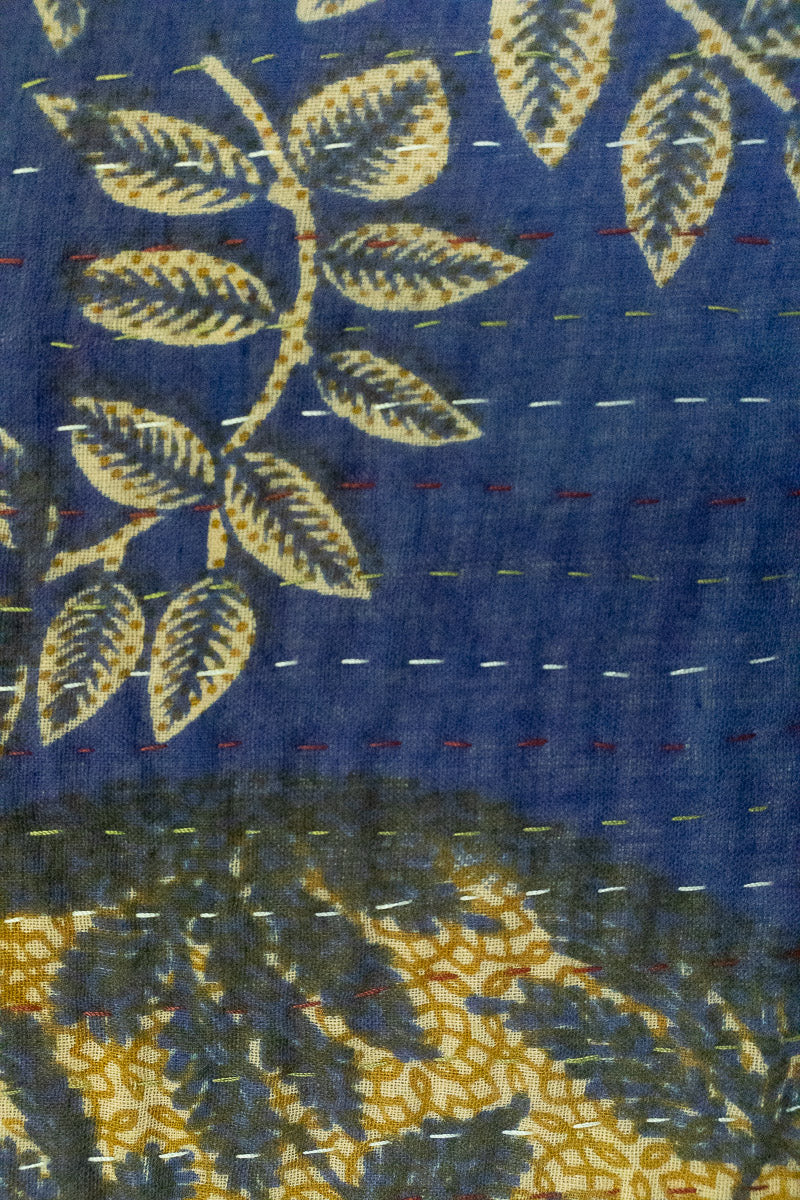 Tiny No. 1 Kantha Baby Blanket