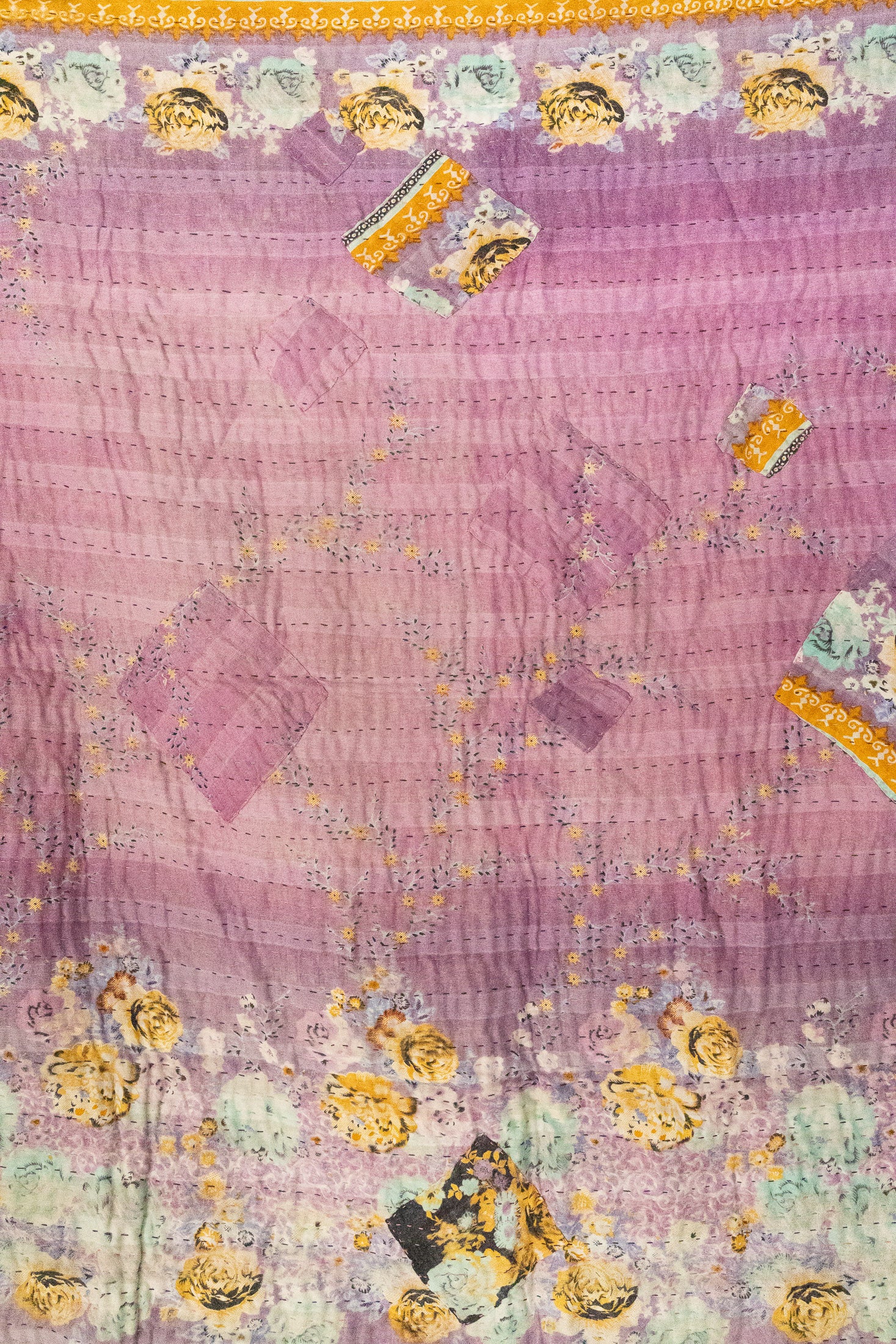 Tiny No. 1 Mini Kantha Blanket