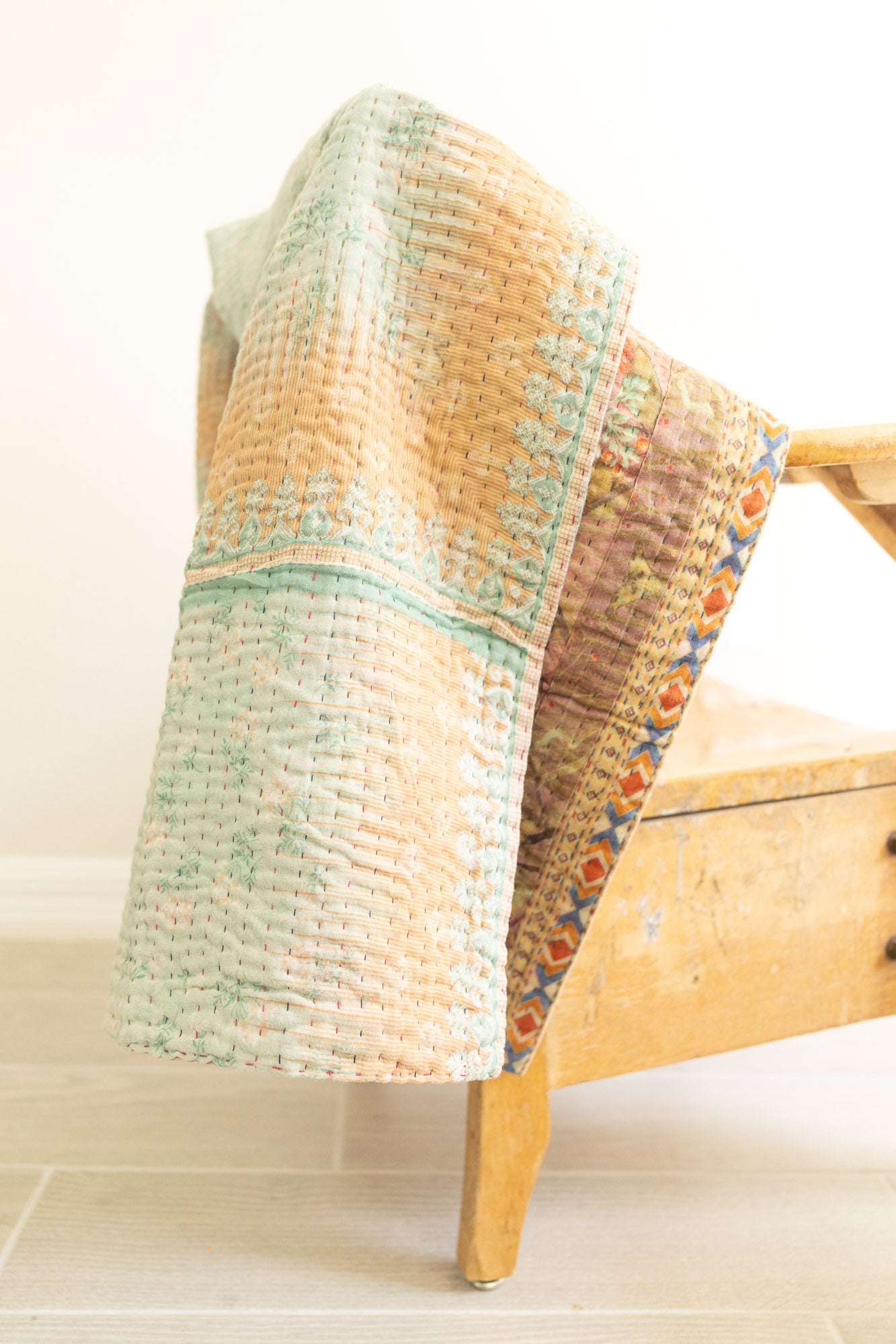 dignify Kantha Baby Blanket Quilt