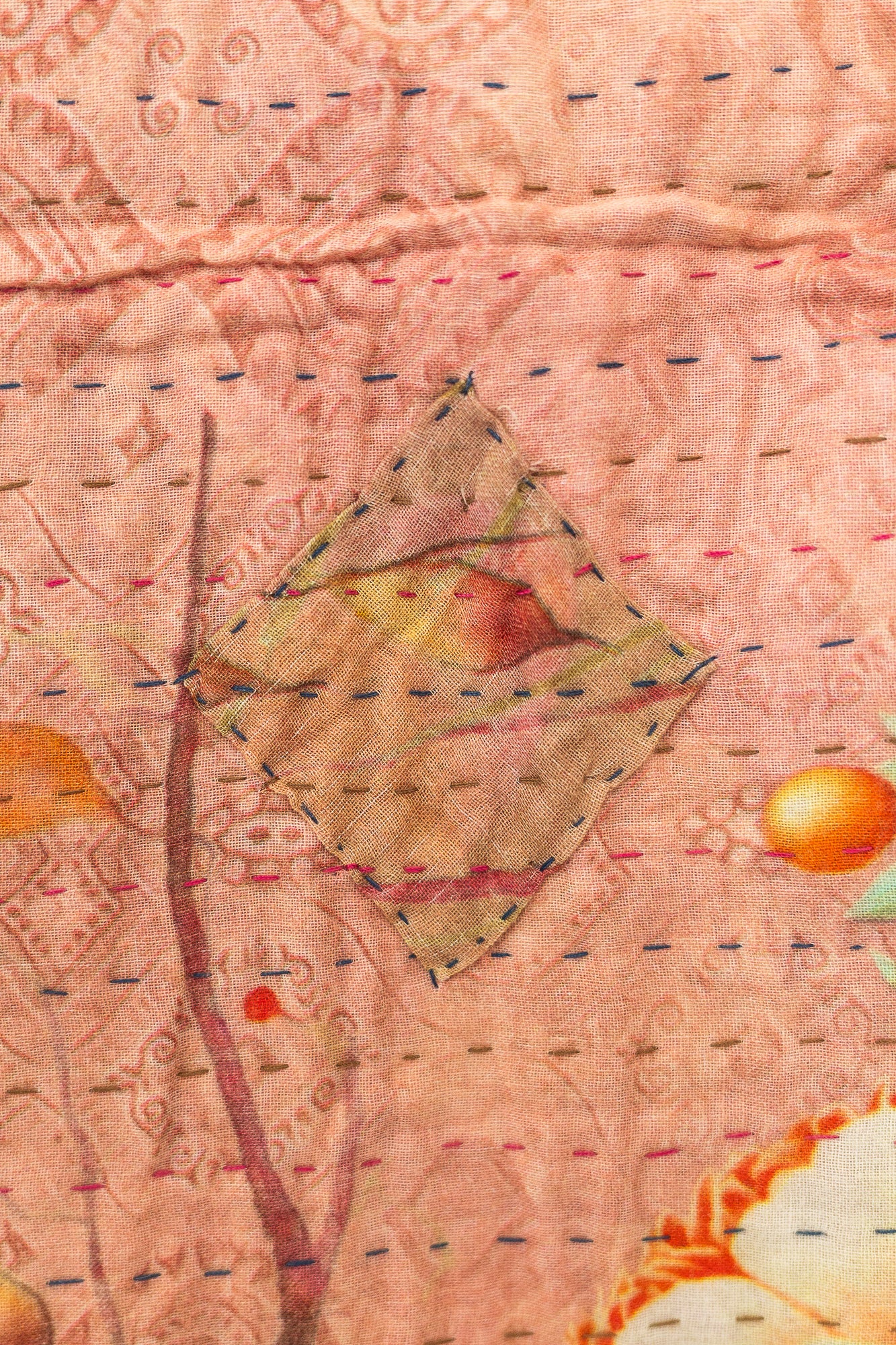 Tiny No. 10 Kantha Baby Blanket
