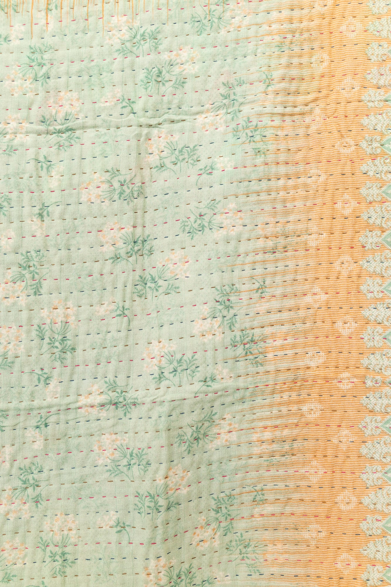 Tiny No. 10 Kantha Baby Blanket