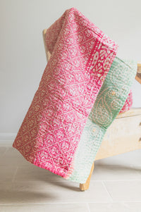 Tiny No. 4 Mini Kantha Blanket