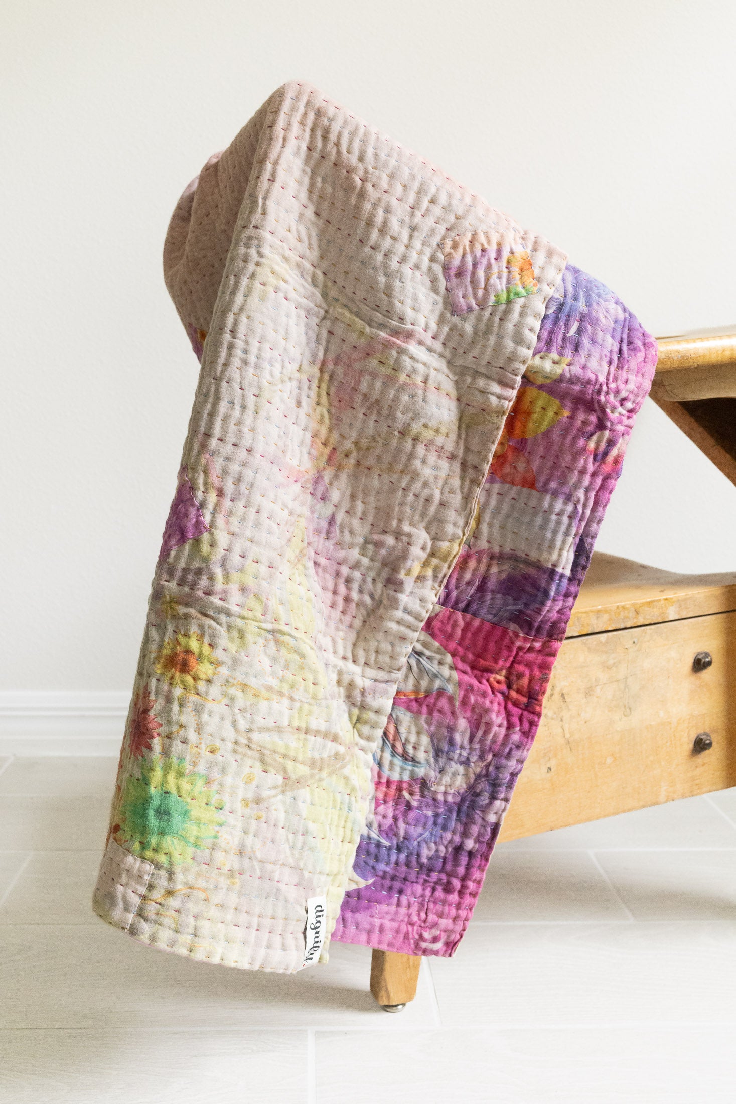 Tiny No. 4 Mini Kantha Blanket