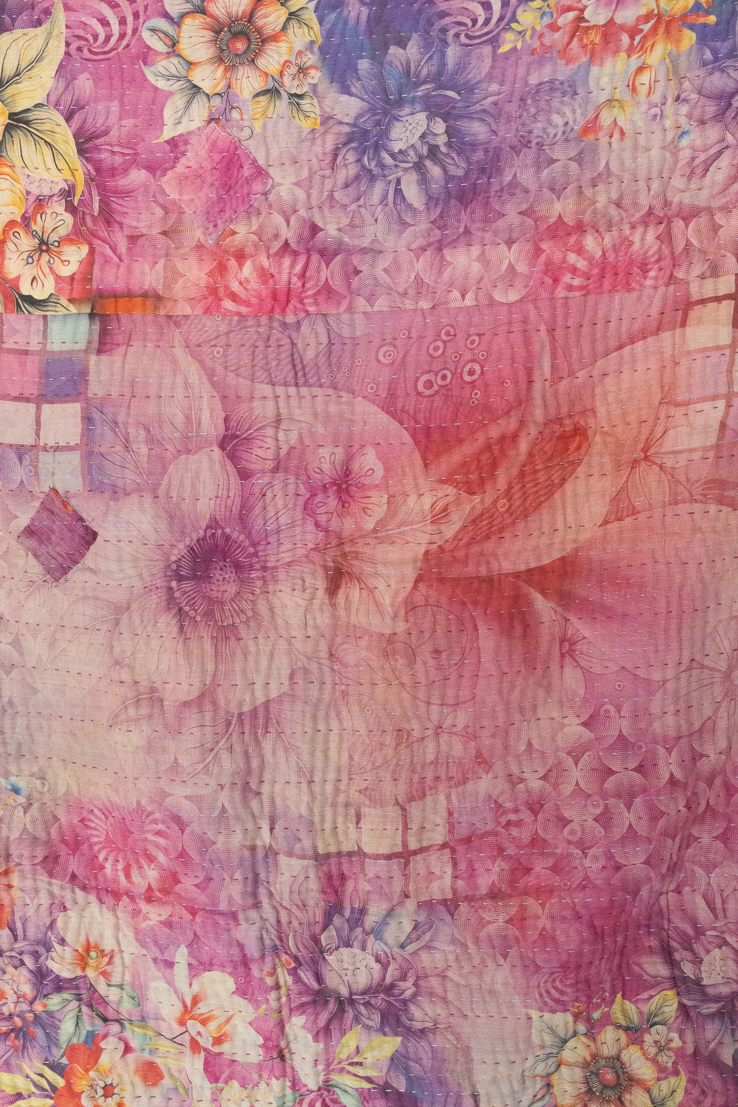 Tiny No. 4 Mini Kantha Blanket