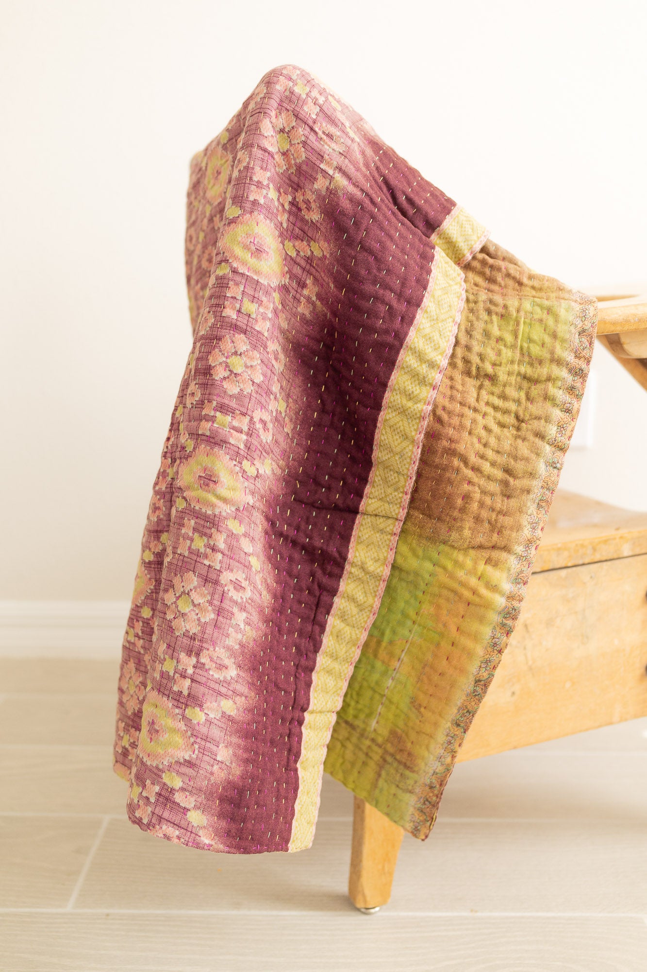 dignify Kantha Baby Blanket Quilt